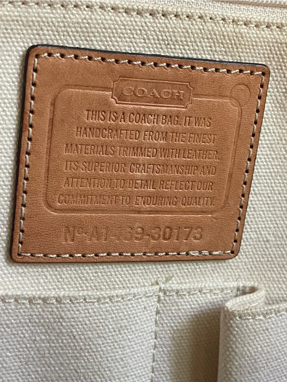 Coach Bleecker Striped Preston Satchel large.